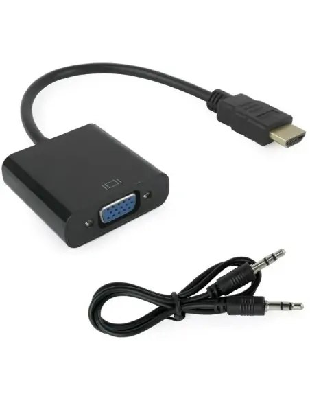 A Tres Click | Convertidor De HDMI A VGA Con Audio $ 28.400 $ 11.933 Generic Convertidores de Video 