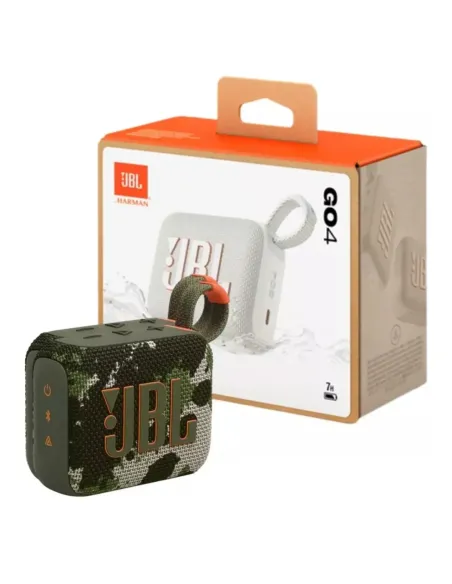 A Tres Click | Parlante Bluetooth JBL GO 4 Camuflado, a prueba de agua. $&nbsp;320.000 $&nbsp;215.126 Generic Parlantes Bluetooth 