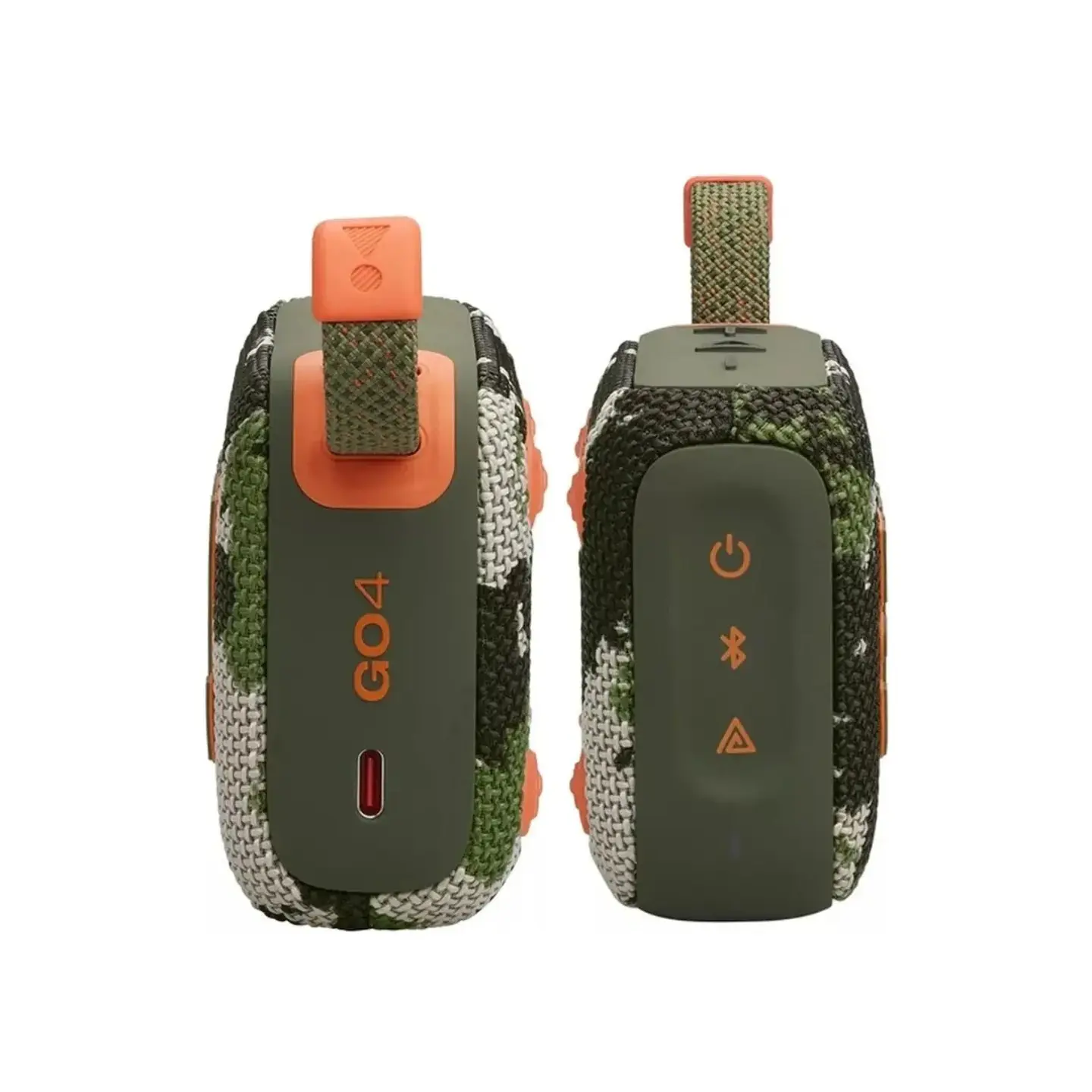 atresclick.com | Parlante Bluetooth JBL GO 4 Camuflado, a prueba de agua.