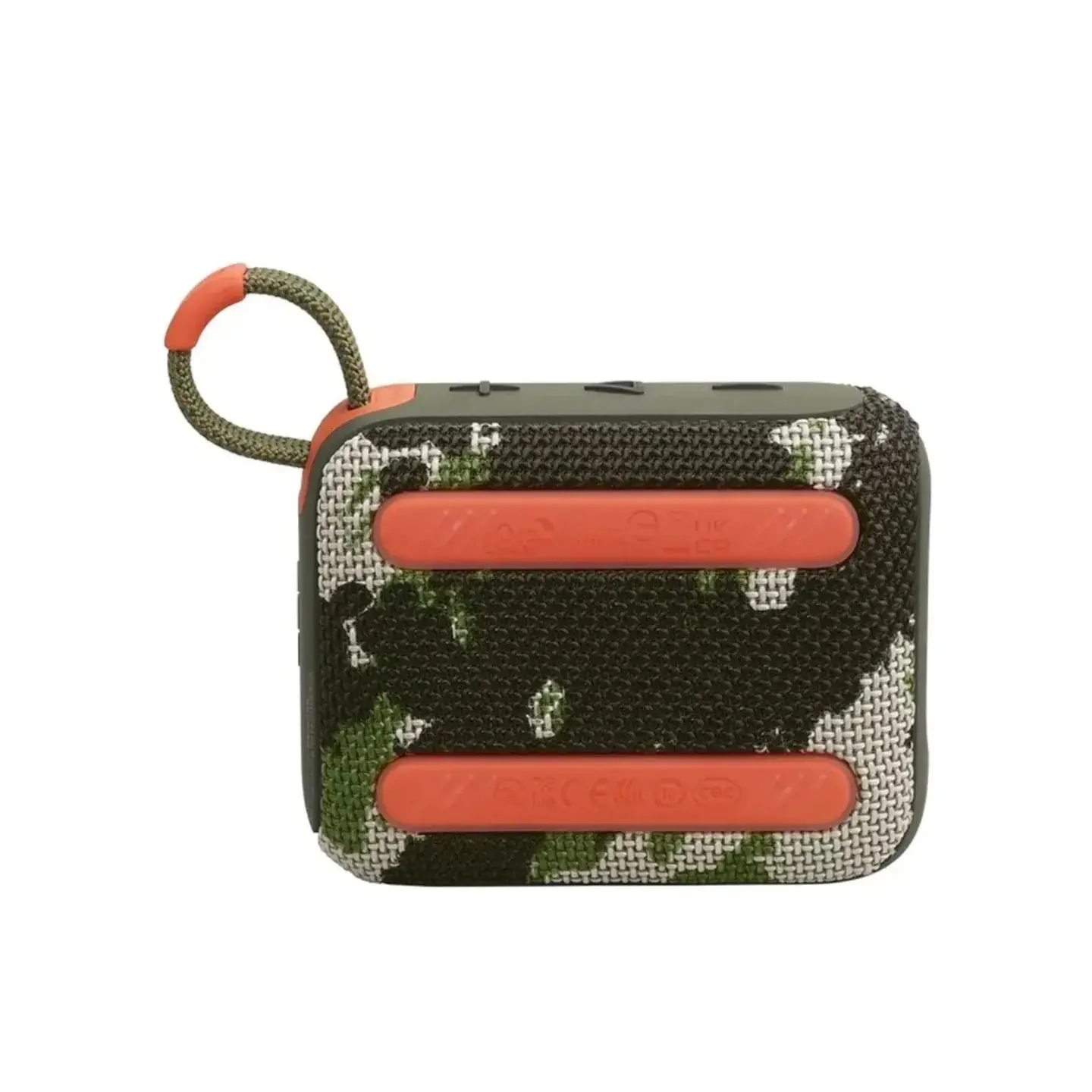 atresclick.com | Parlante Bluetooth JBL GO 4 Camuflado, a prueba de agua.