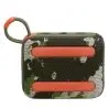 atresclick.com | Parlante Bluetooth JBL GO 4 Camuflado, a prueba de agua.