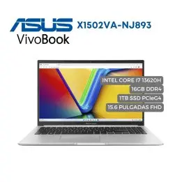Portátil ASUS X1605VA-MB575 Intel Core i9 13900H 16GB DDR4 1 Tera SSD 16" Pulgadas