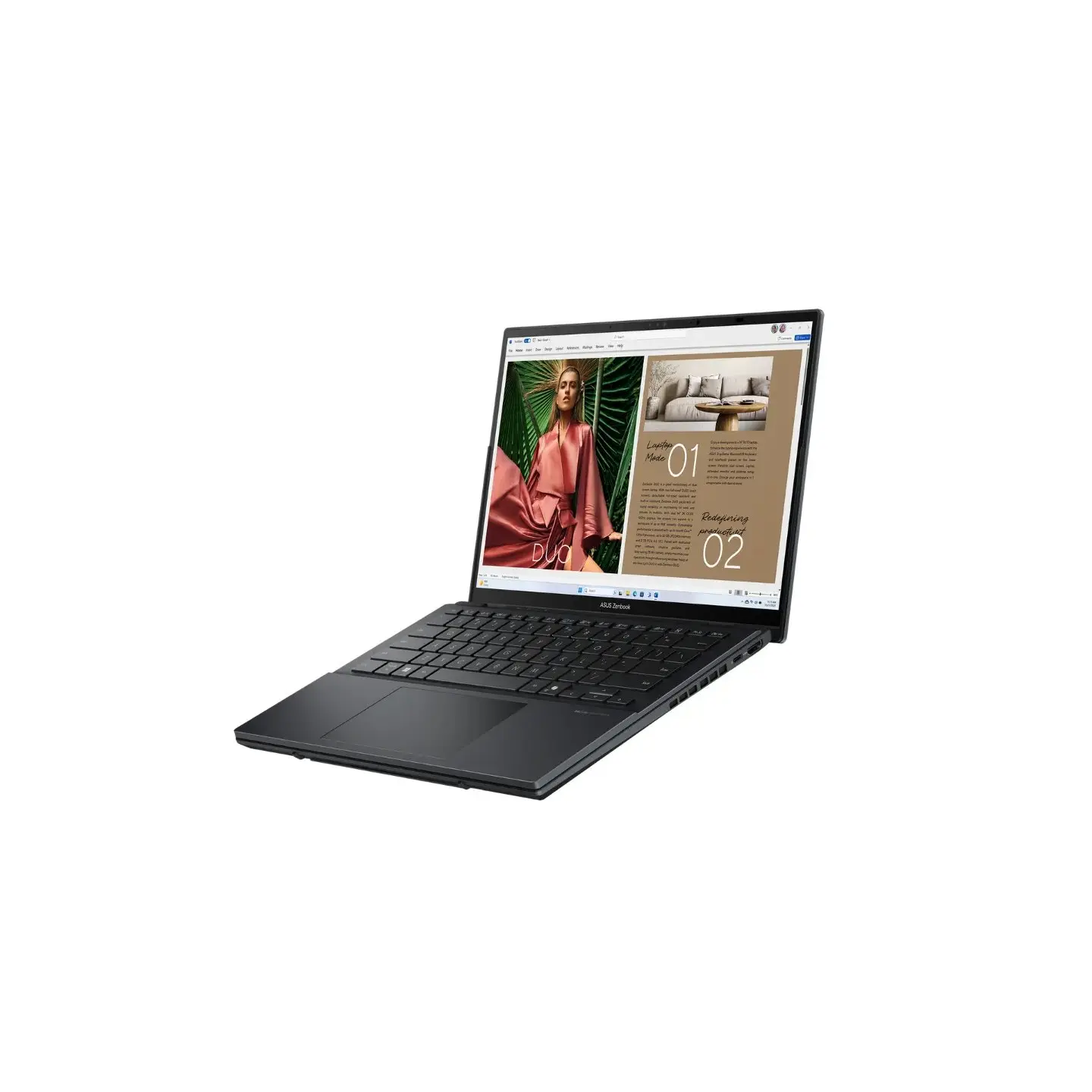 atresclick.com | Portatil Asus Zenbook Duo UX8406CA, Intel core Ultra 9 285H, 1TB PCIeG4, 32GB LPDDR5X, 14" OLED WQ + BEND, W11 HOME