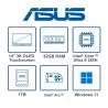 atresclick.com | Portatil Asus Zenbook Duo UX8406CA, Intel core Ultra 9 285H, 1TB PCIeG4, 32GB LPDDR5X, 14" OLED WQ + BEND, W11 HOME