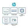 atresclick.com | Portatil HP 15-fc0275la AMD Ryzen 7 7730U, 512GB SSD, 16GB DDR4, 15.6" LED