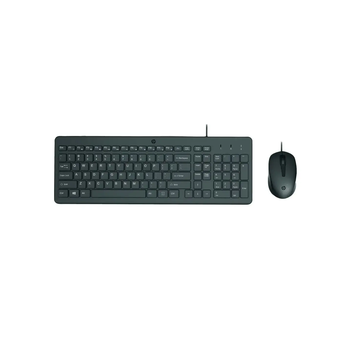 atresclick.com | Combo teclado y mouse Alambrico HP 150 Negro