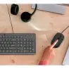 atresclick.com | Combo teclado y mouse Alambrico HP 150 Negro