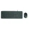 atresclick.com | Combo teclado y mouse Alambrico HP 150 Negro
