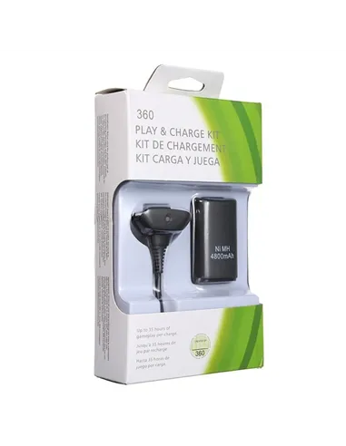 A Tres Click | Kit Carga Y Juega X-360 $&nbsp;11.000 $&nbsp;9.244 XBOX Accesorios Video Juegos 