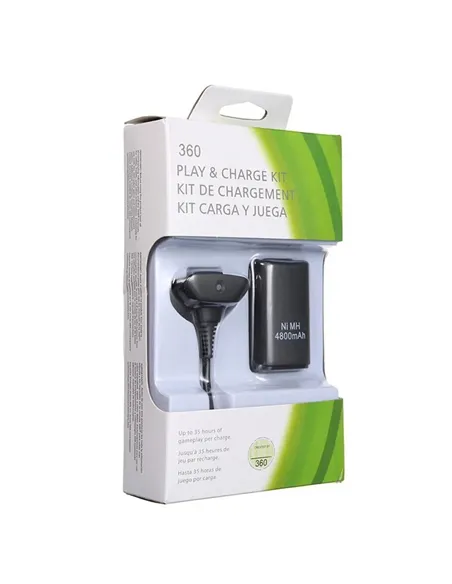 A Tres Click | Kit Carga Y Juega X-360 $&nbsp;11.000 $&nbsp;9.244 XBOX Accesorios Video Juegos 