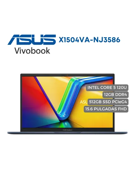 A Tres Click | Portatil Asus X1504V Intel Core 5 120U, 512GB SSD PCIeG4, 12GB DDR4, 15.6" FHD $&nbsp;2.866.690 $&nbsp;1.834.682 Asus Portátiles & Notebook 