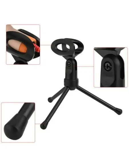 A Tres Click | Microfono Condensador Sf-666 Con Base $ 74.875 $ 47.190 Generic Audio & Sonido 