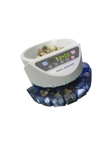 A Tres Click | Maquina Contadora De Monedas Coin-sorter $ 928.572 $ 741.297 Generic Contadoras de Billetes & Monedas 