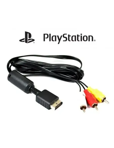 A Tres Click | Cable RCA Para PS1, PS2 Y PS3 $ 5.500 $ 4.622 Generic Convertidores Games 