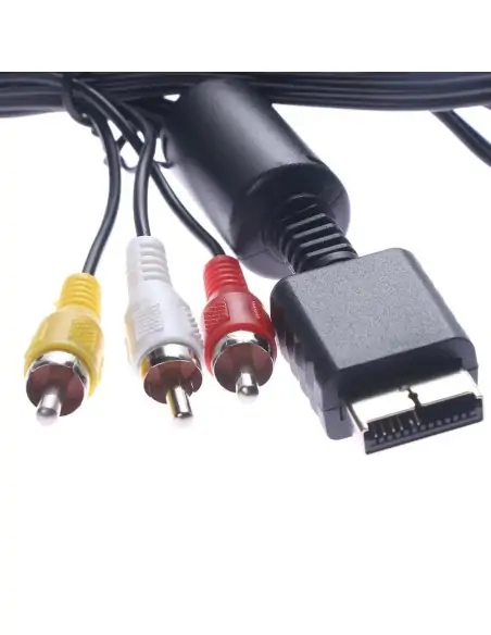 A Tres Click | Cable RCA Para PS1, PS2 Y PS3 $ 5.500 $ 4.622 Generic Convertidores Games 