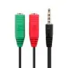 atresclick.com | Convertidor/ Adaptador 2 A 1 De Audio Y Sonido 3.5mm