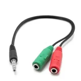 Convertidor de Audio 2 en 1 3.5mm