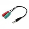 atresclick.com | Convertidor/ Adaptador 2 A 1 De Audio Y Sonido 3.5mm
