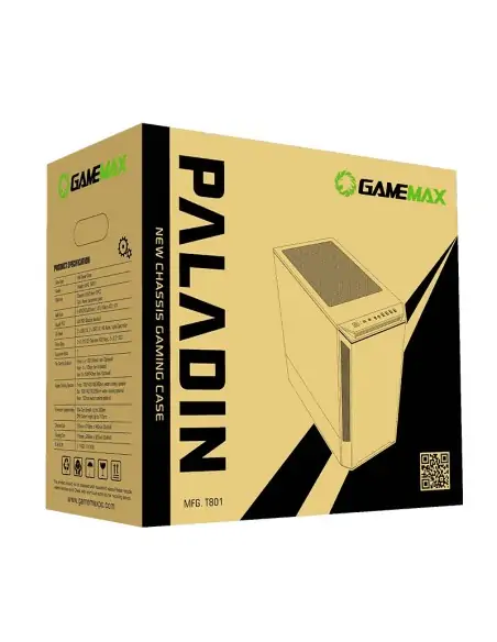 A Tres Click | Chasis Gamemax Paladin White $ 597.900 $ 411.998 Gamemax Chasis 
