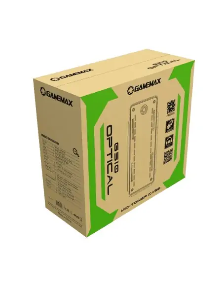 A Tres Click | Chasis Gamemax Optical White $ 598.900 $ 387.524 Gamemax Chasis 