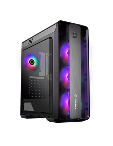 A Tres Click | Chasis Gamemax Moonlight Frgb Bk $&nbsp;509.900 $&nbsp;325.650 Gamemax Chasis 