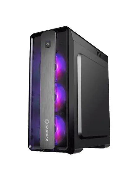A Tres Click | Chasis Gamemax Moonlight Frgb Bk $ 509.900 $ 325.650 Gamemax Chasis 