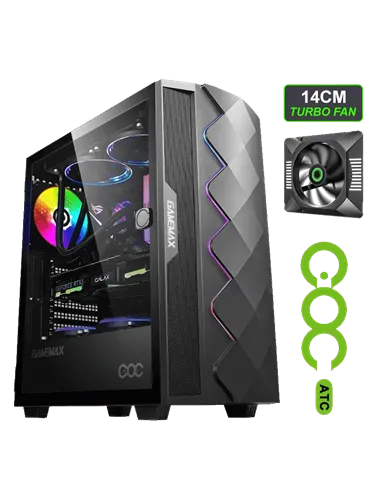 A Tres Click | Chasis Gamemax Diamond Coc $&nbsp;460.900 $&nbsp;309.849 Gamemax Chasis 