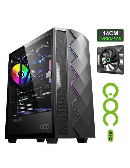 A Tres Click | Chasis Gamemax Diamond Coc $&nbsp;460.900 $&nbsp;309.849 Gamemax Chasis 