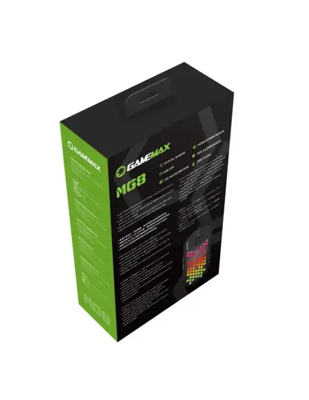 A Tres Click | Mouse Gamer Mg8 Gamemax / Panal $ 143.800 $ 79.755 Gamemax Teclados y Mouse 