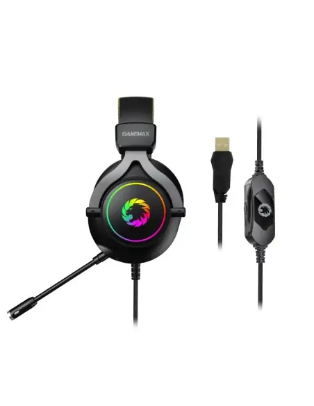 A Tres Click | Diadema Gamemax Hg3600 Usb 7.1 $ 239.900 $ 147.166 Gamemax Audífonos Gamers 