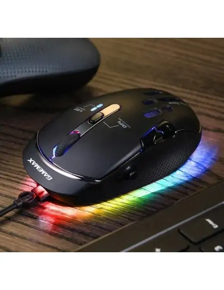 A Tres Click | Mouse Gamer Gamemax GX10 Gravity $ 282.900 $ 164.034 Gamemax Teclados y Mouse 