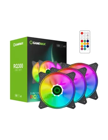 A Tres Click | Set X 3 Unidades Cooler Gamemax + Control $ 179.900 $ 128.500 Gamemax Accesorios 